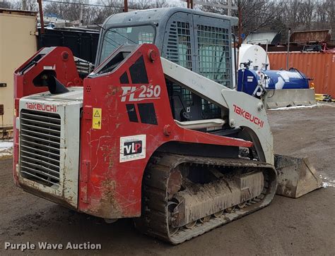 tl250 skid steer|takeuchi tl250 track steer.